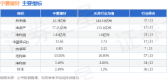 股票行情快报：宁夏建材（600449）4月13日从力资